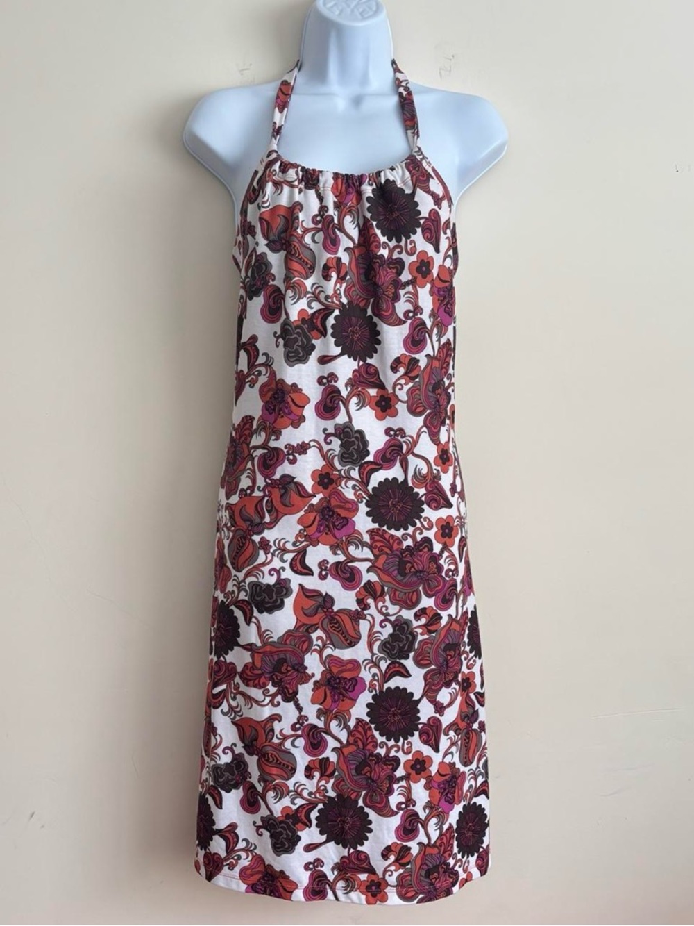 prAna Floral Halter Dress | Boho Paisley Print | Lightweight Summer